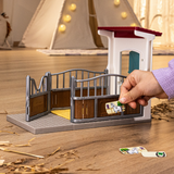 schleich-horse-club-modulare-pferdebox-spielzeug-zubeh-r image 2
