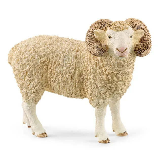 schleich-farm-world-widder-schaffigur-13937-mit-h-rnern image 1