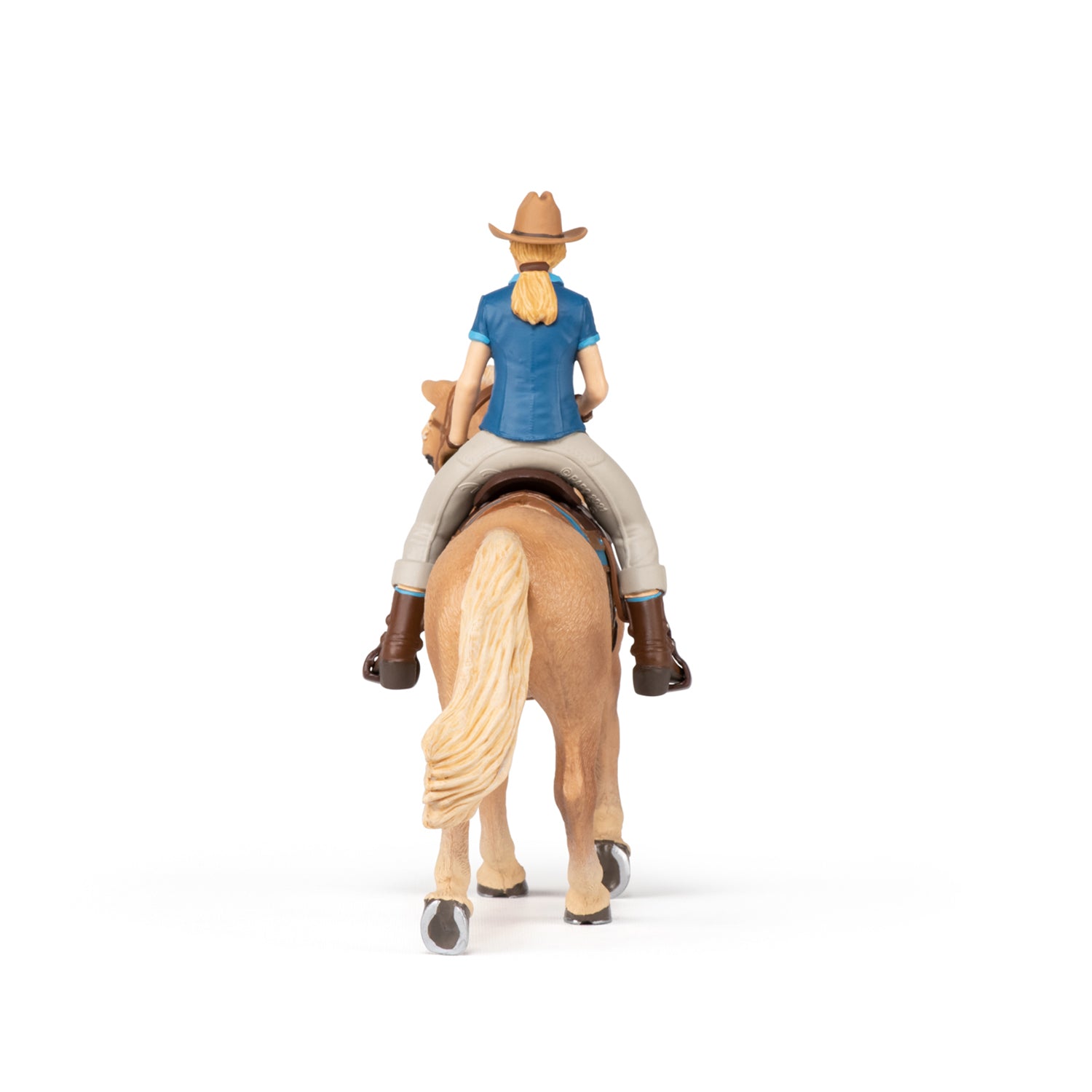 papo-horses-western-pferd-und-reiterin-set-cowgirl-figur image 5