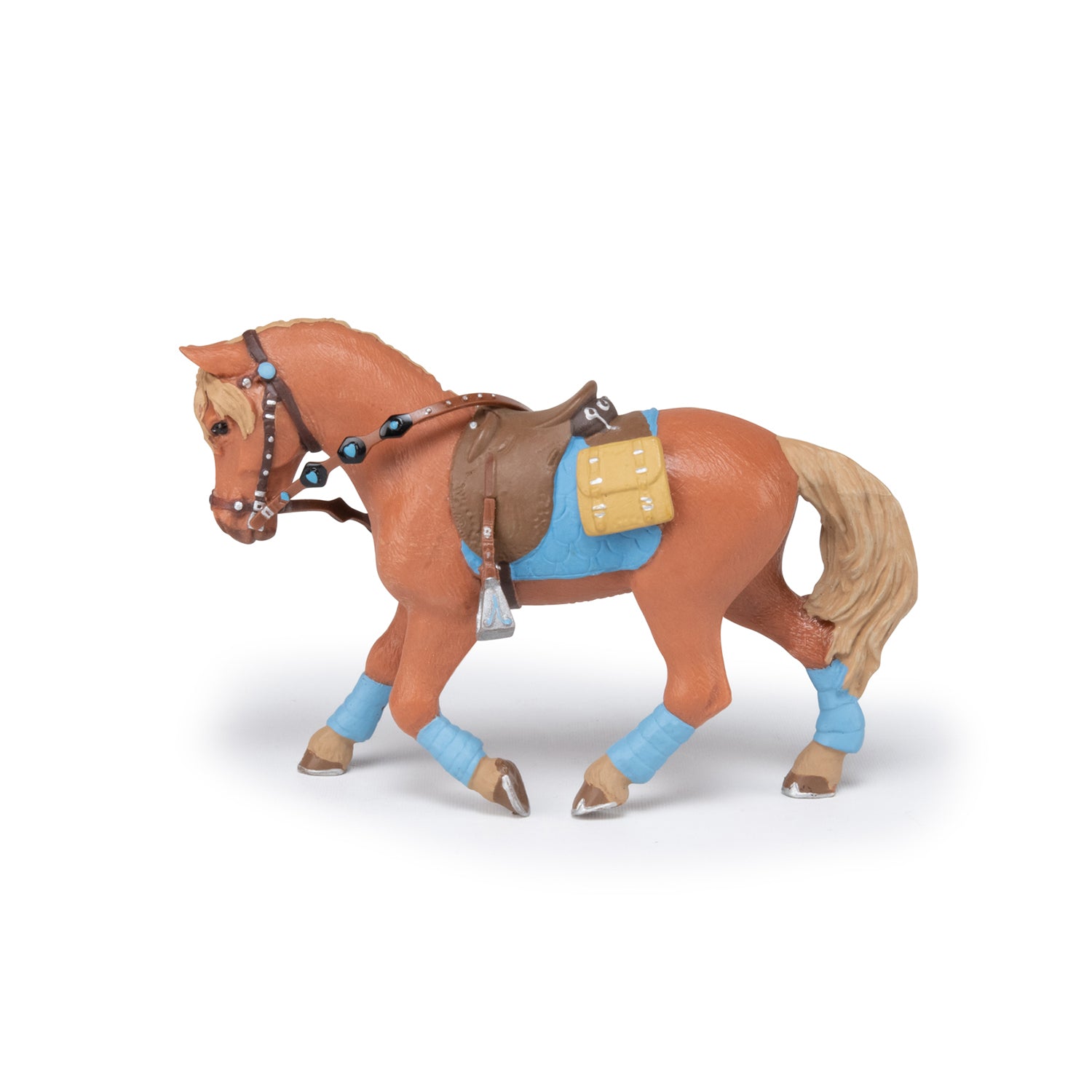 papo-horses-pferd-junger-reiter-figur-blau-beige image 4