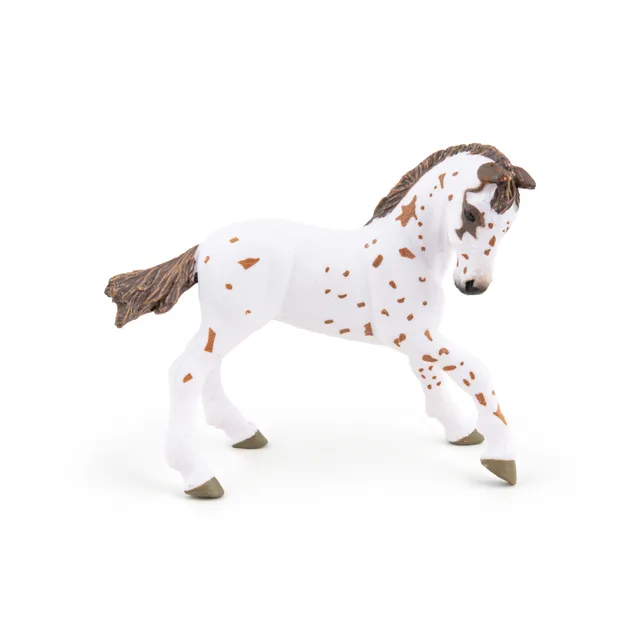 papo-horses-appaloosa-fohlen-figur-braun-gefleckt image 1