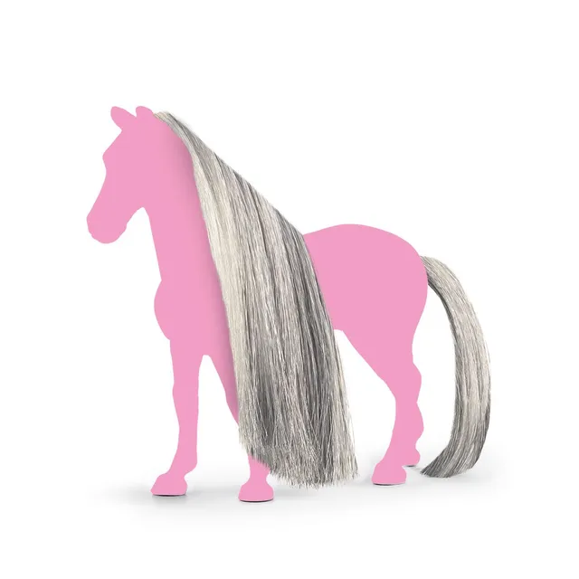 schleich-horse-club-42652-beauty-horses-grey-frisierpferd image 1