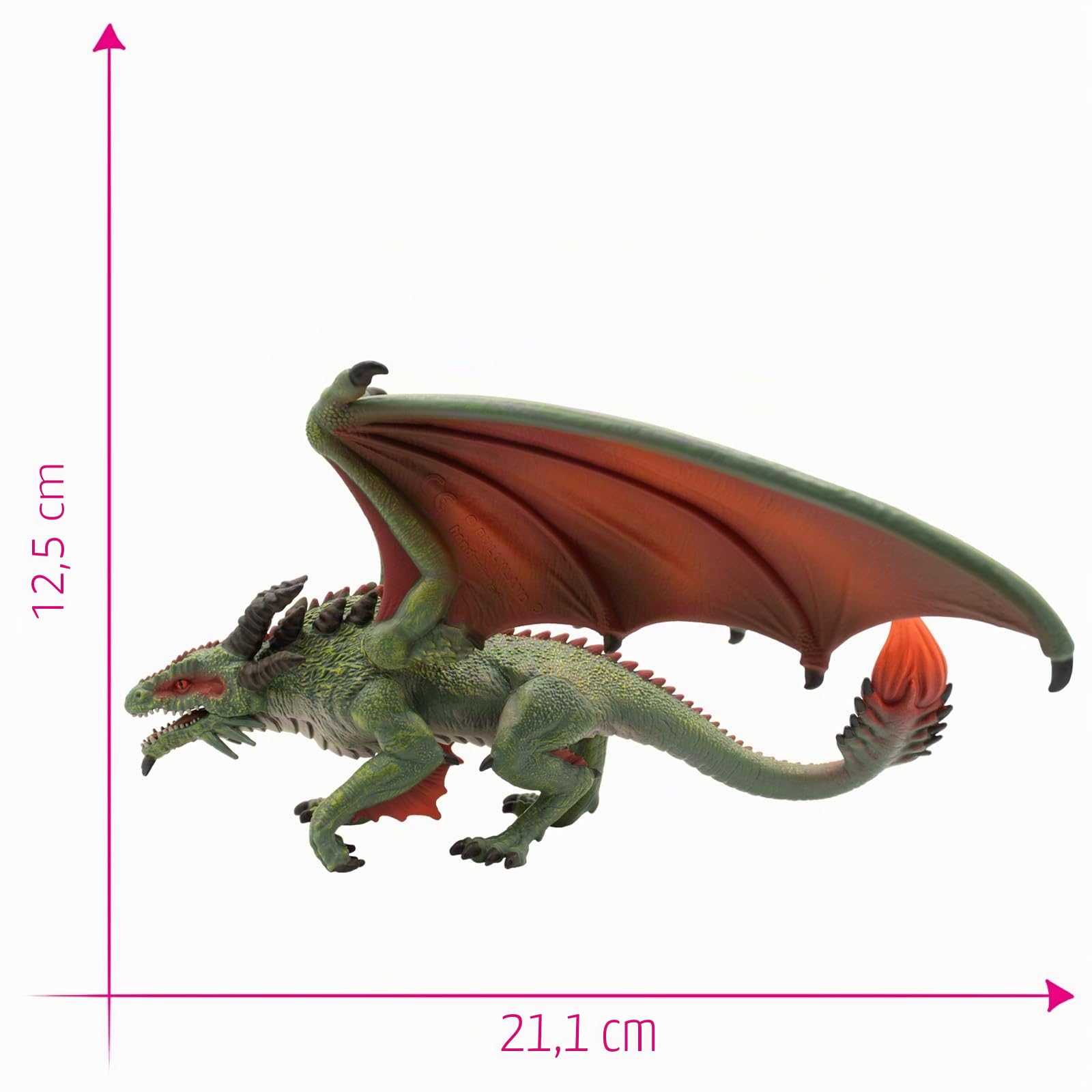 bullyland-zauberwald-walddrache-fafnir-figur-61505-gr-n image 2
