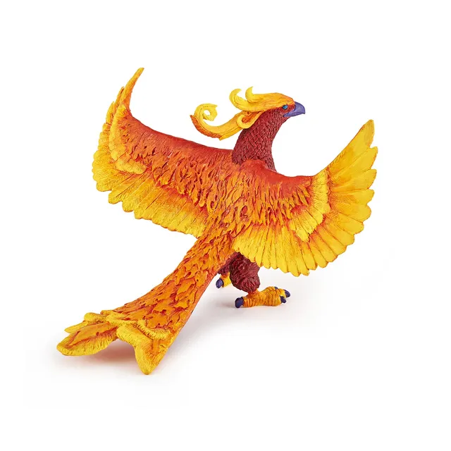 papo-fantasy-ph-nix-figur-feuervogel-rot-gold image 1