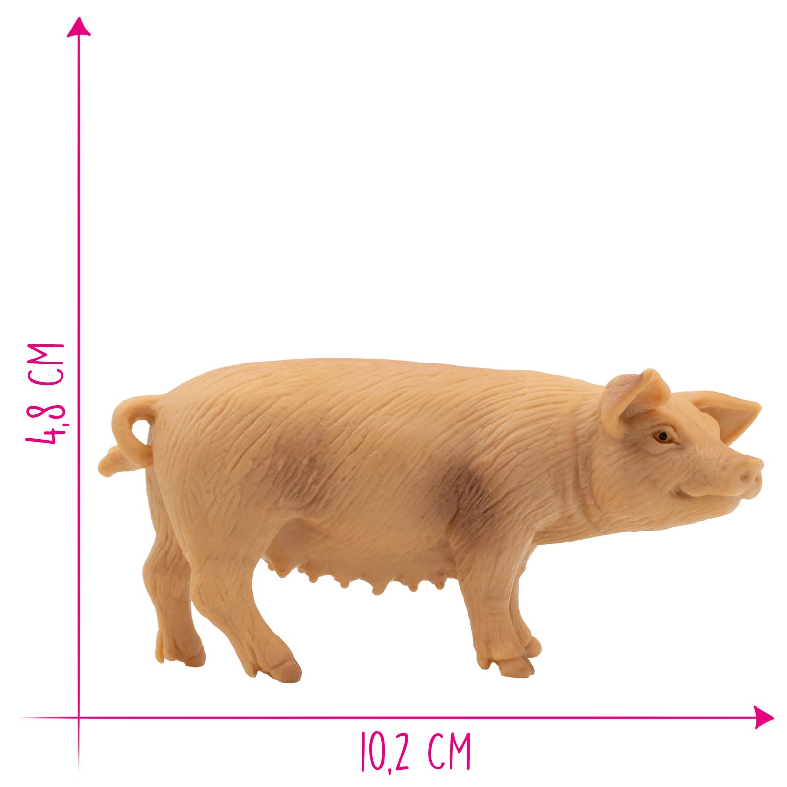 bullyland-farm-62311-hausschwein-tierfigur-10-2-cm-pvc-frei image 2