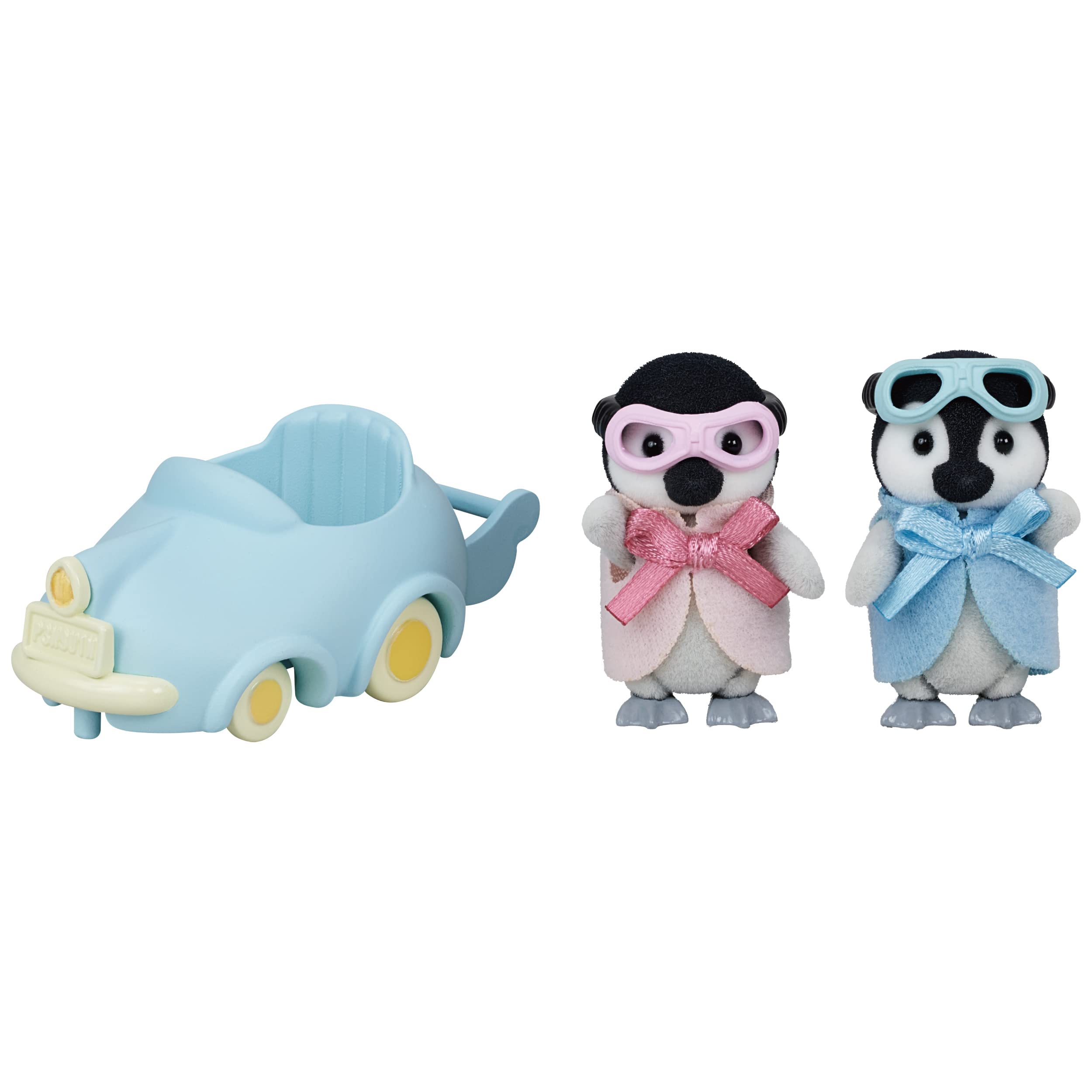 sylvanian-families-5695-pinguin-fahr-und-spielset-mit-auto image 1