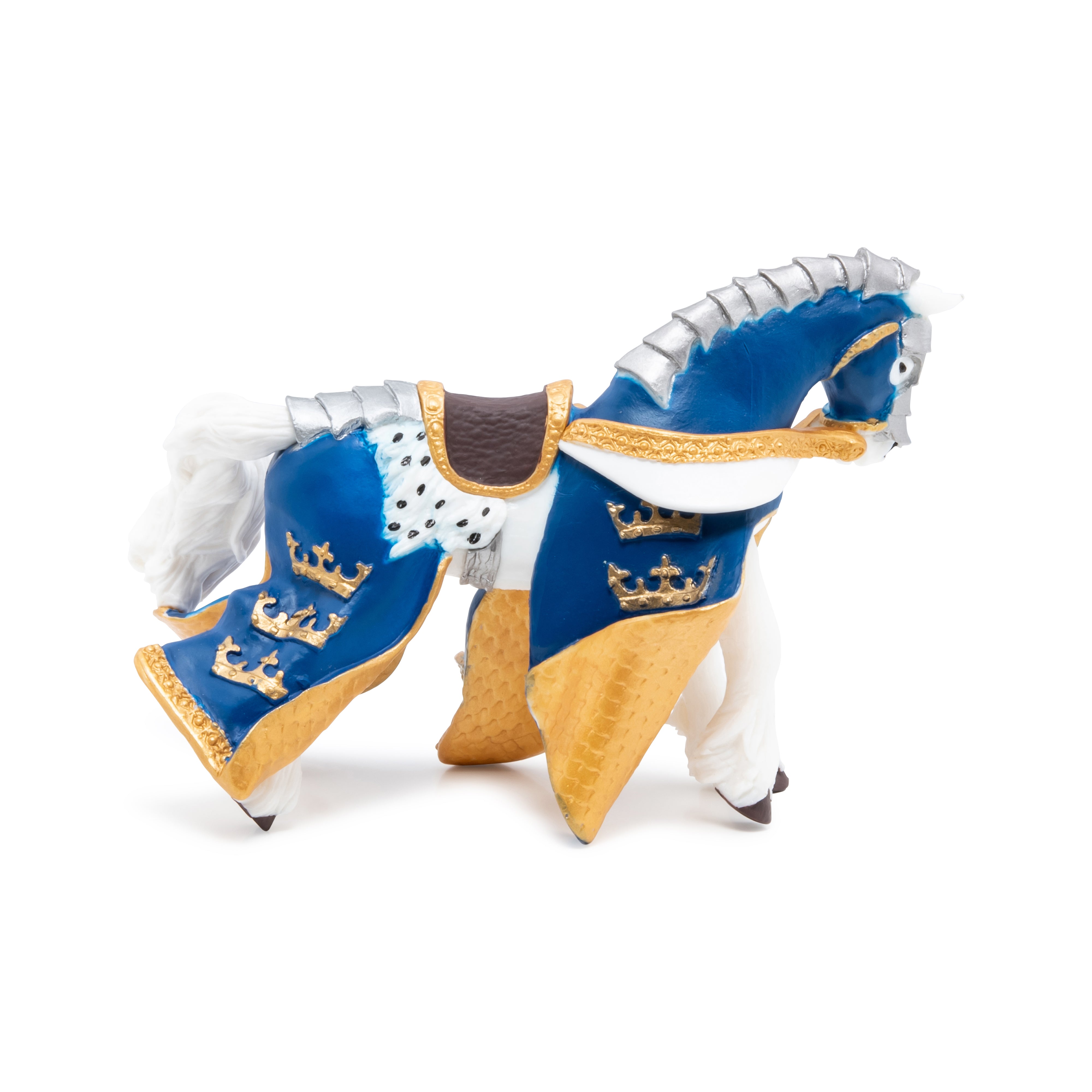 papo-medieval-k-nig-artus-pferd-figur-blau image 4