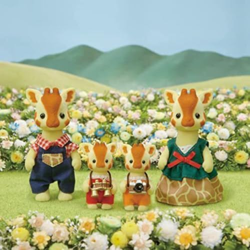 sylvanian-families-5639-giraffen-familie-figuren-4er-set-puppenhaus image 7