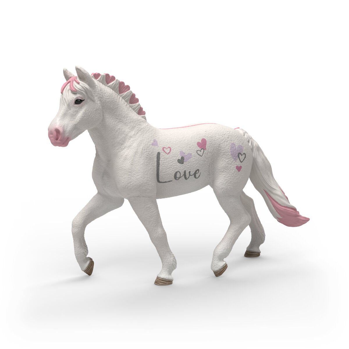 schleich-horse-club-fjord-stute-pferdefigur-love-edition image 1