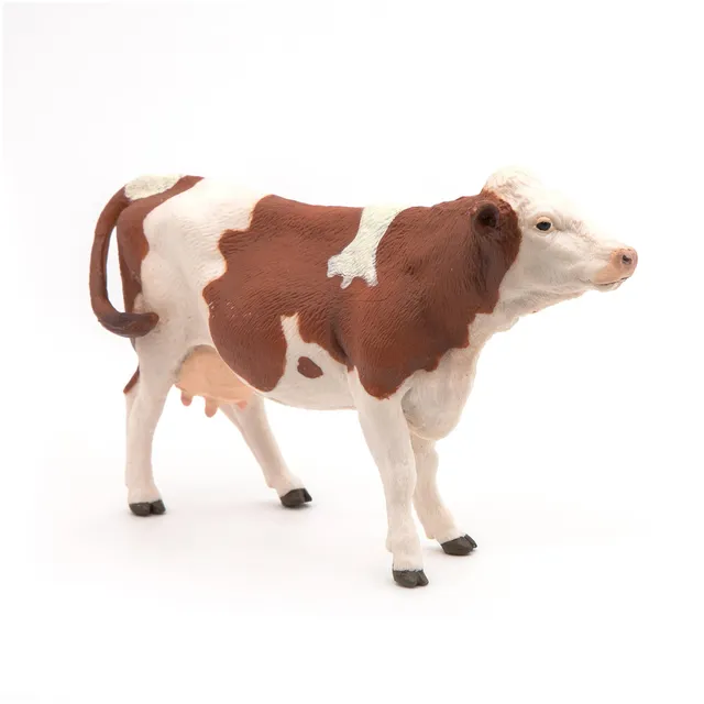 papo-farmyard-montb-liarde-kuh-tierfigur-gefleckt image 1