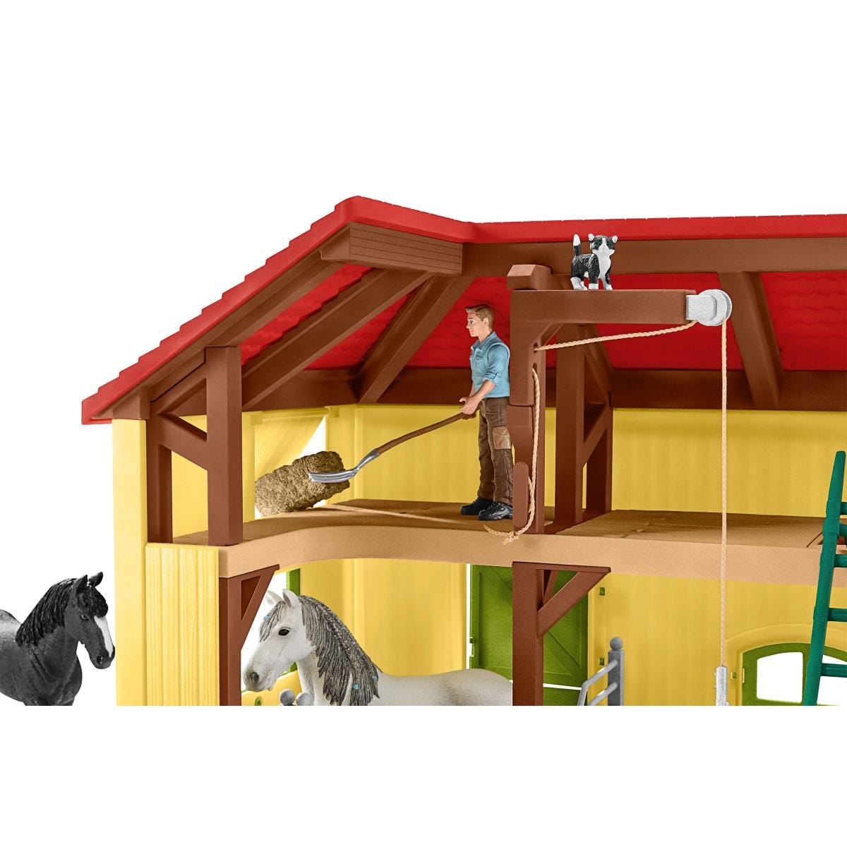 schleich-horse-club-pferdestall-42485-spielset-mit-tieren-und-zubeh-r image 8