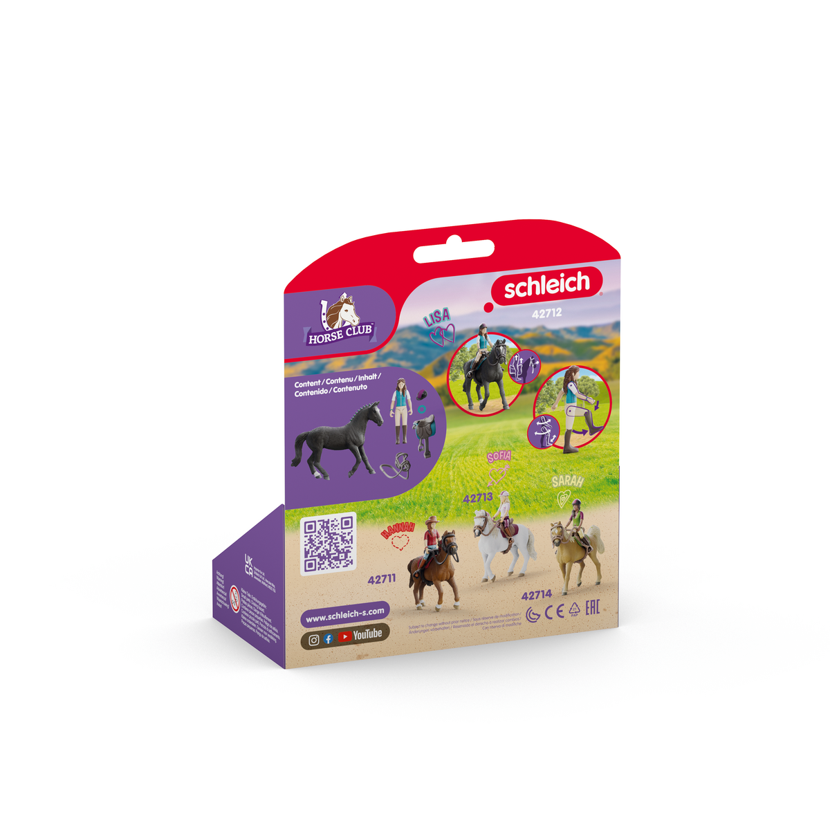 schleich-horse-club-lisa-storm-reiterset-schwarz image 5