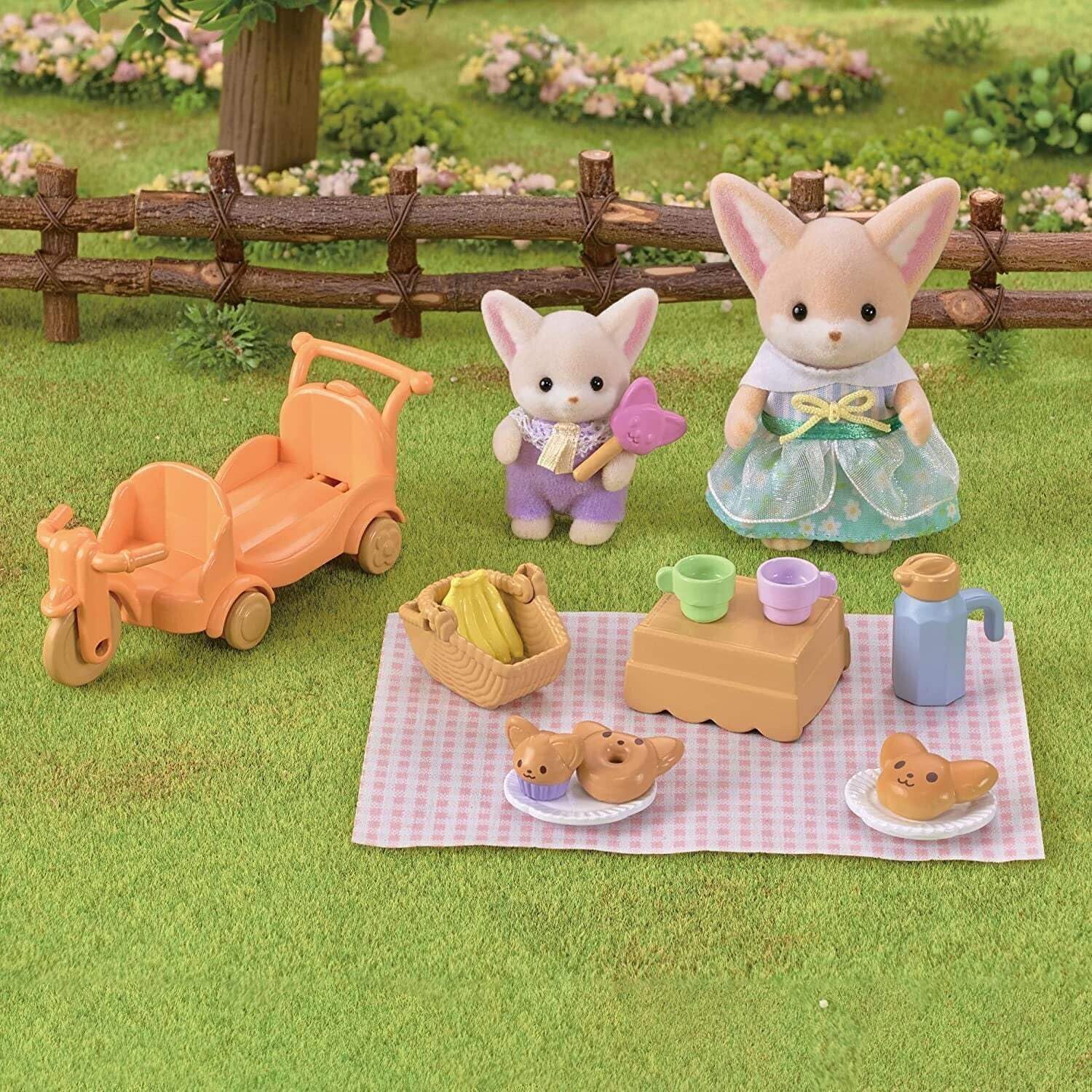 sylvanian-families-baby-treats-5698-w-stenfuchs-picknick-set image 4