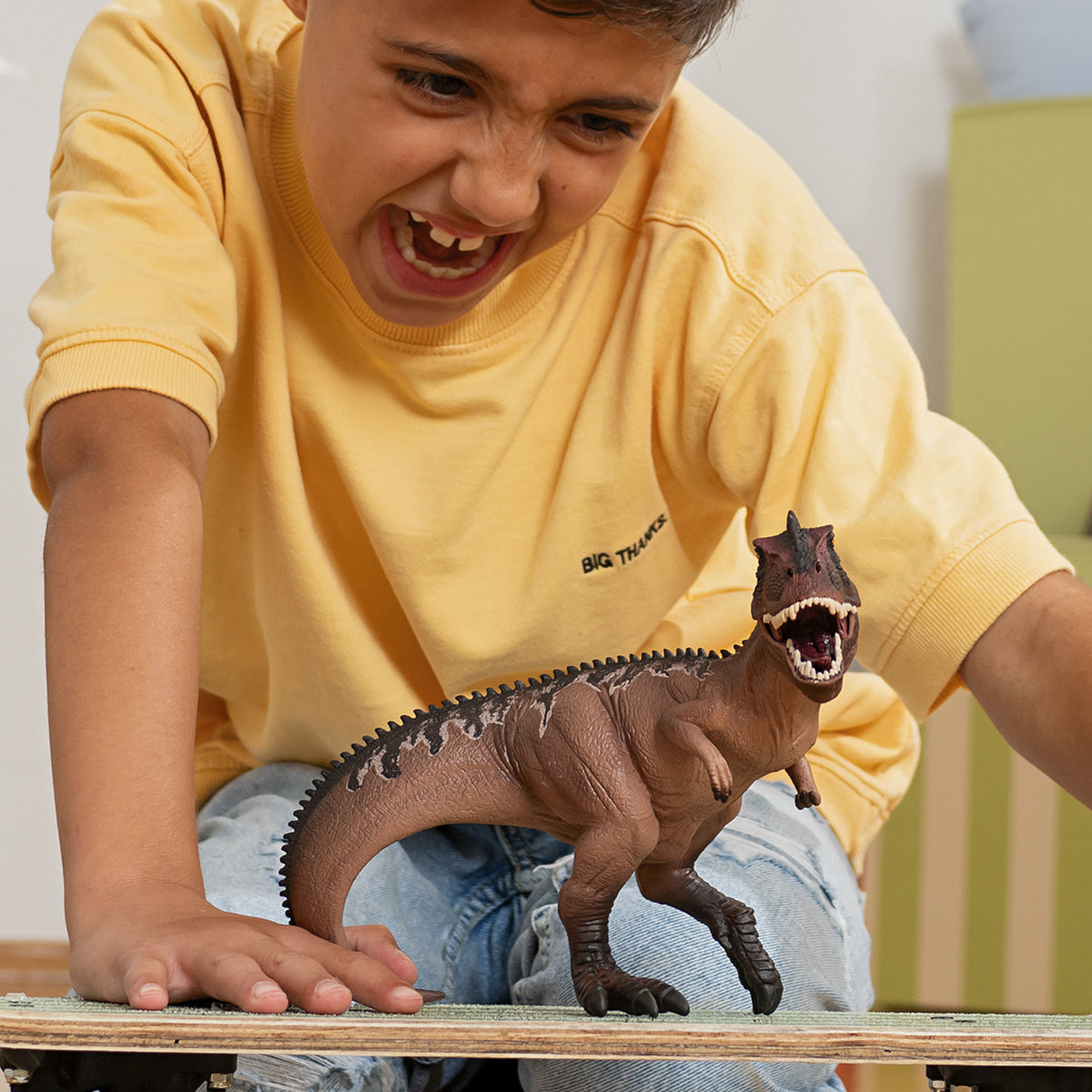 schleich-dinosaurs-giganotosaurus-spielfigur-15010-dino image 2