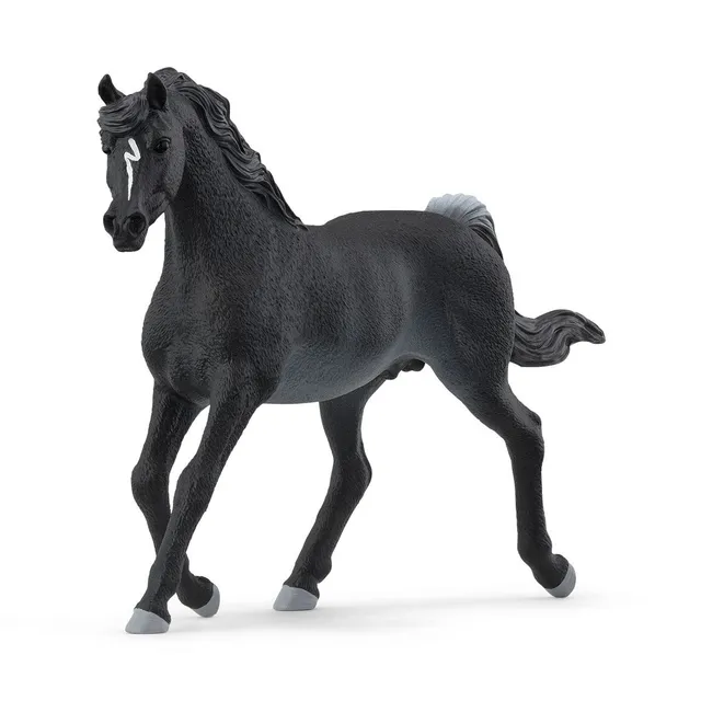 schleich-horse-club-araber-hengst-13981-pferdefigur-schwarz image 1