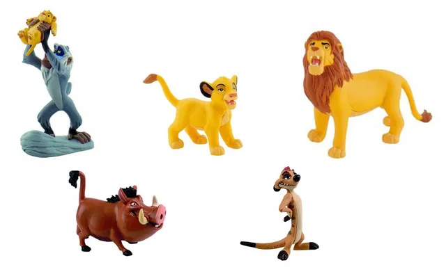 bullyland-disney-classic-k-nig-der-l-wen-figuren-5er-set image 1