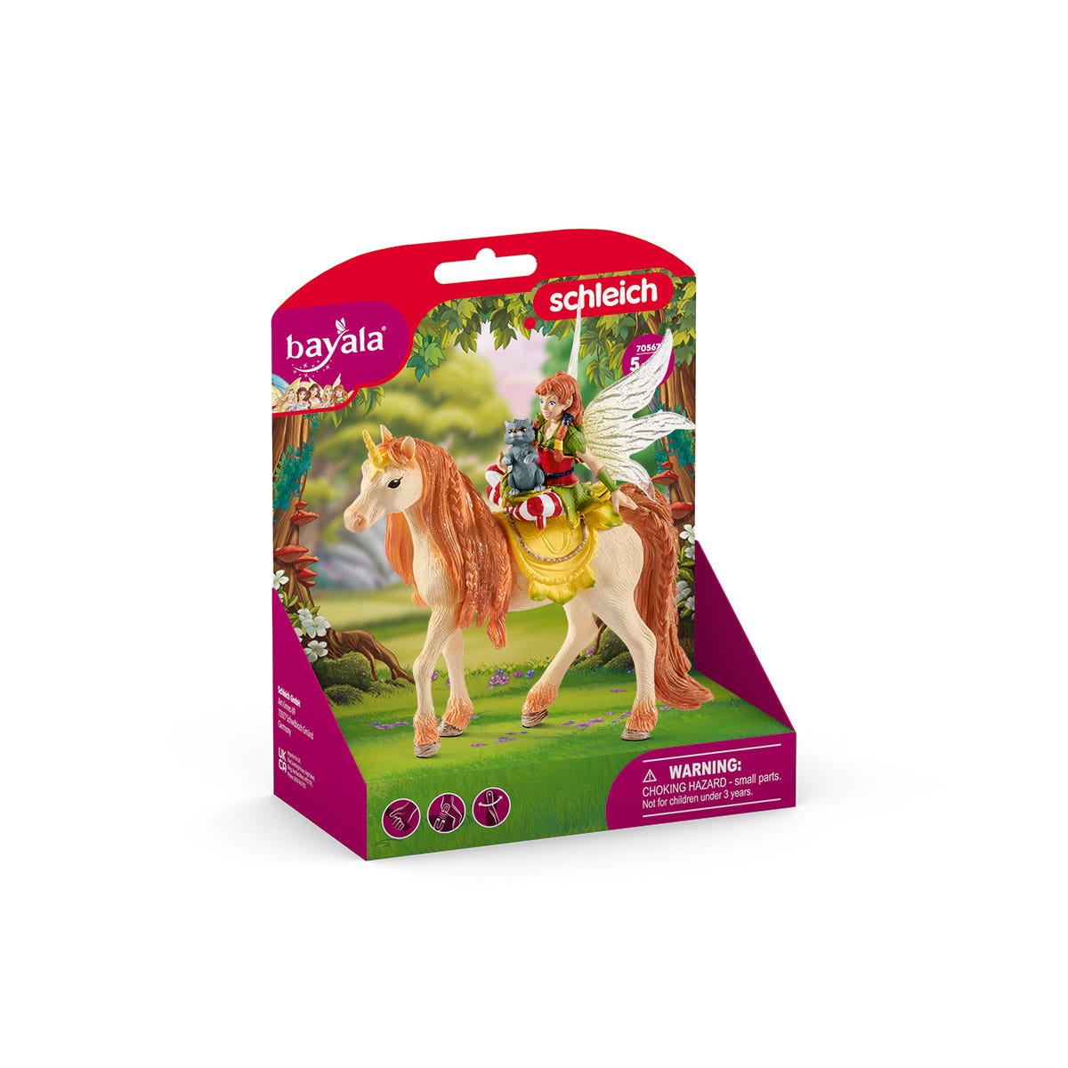 schleich-bayala-70567-marween-glitzer-einhorn-figur image 3