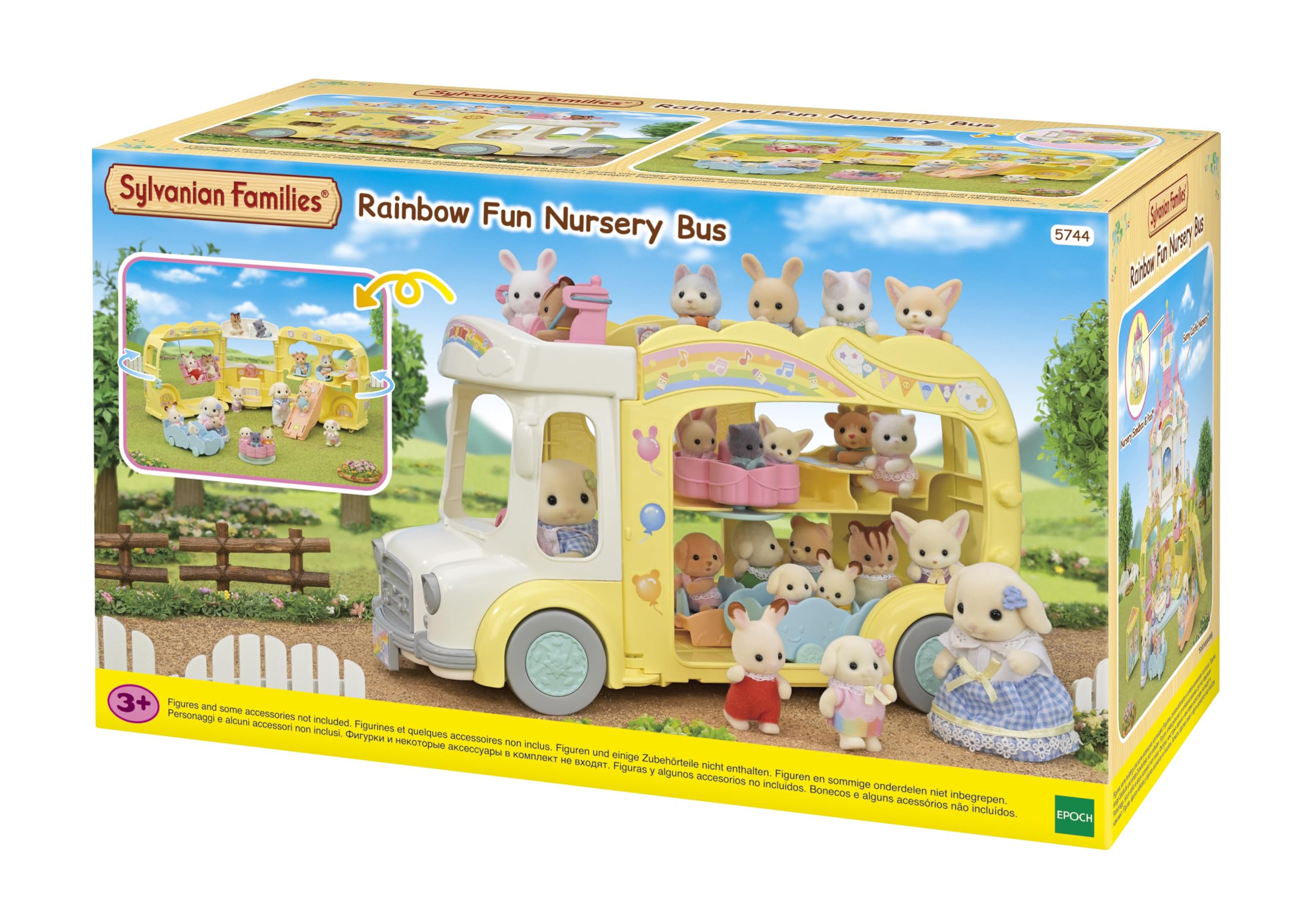 sylvanian-families-school-5744-bus-regenbogen-spielset image 2