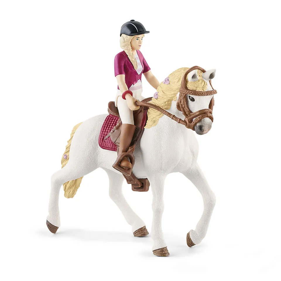 schleich-horse-club-sofia-blossom-42540-reiter-set-stute image 1