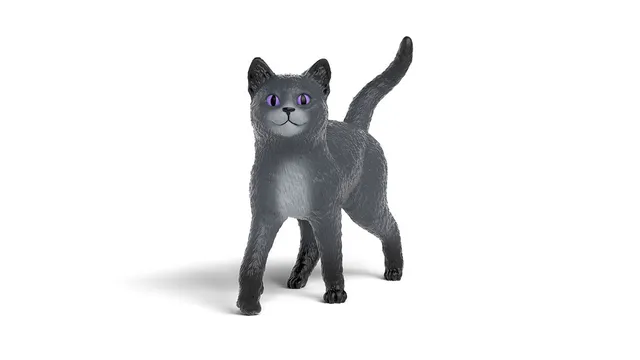 schleich-schule-magischen-tiere-karajan-katze-spielfigur image 1