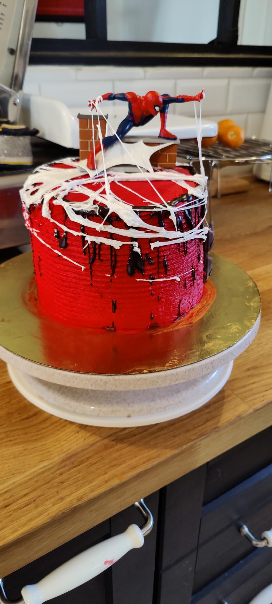 Anzug rot