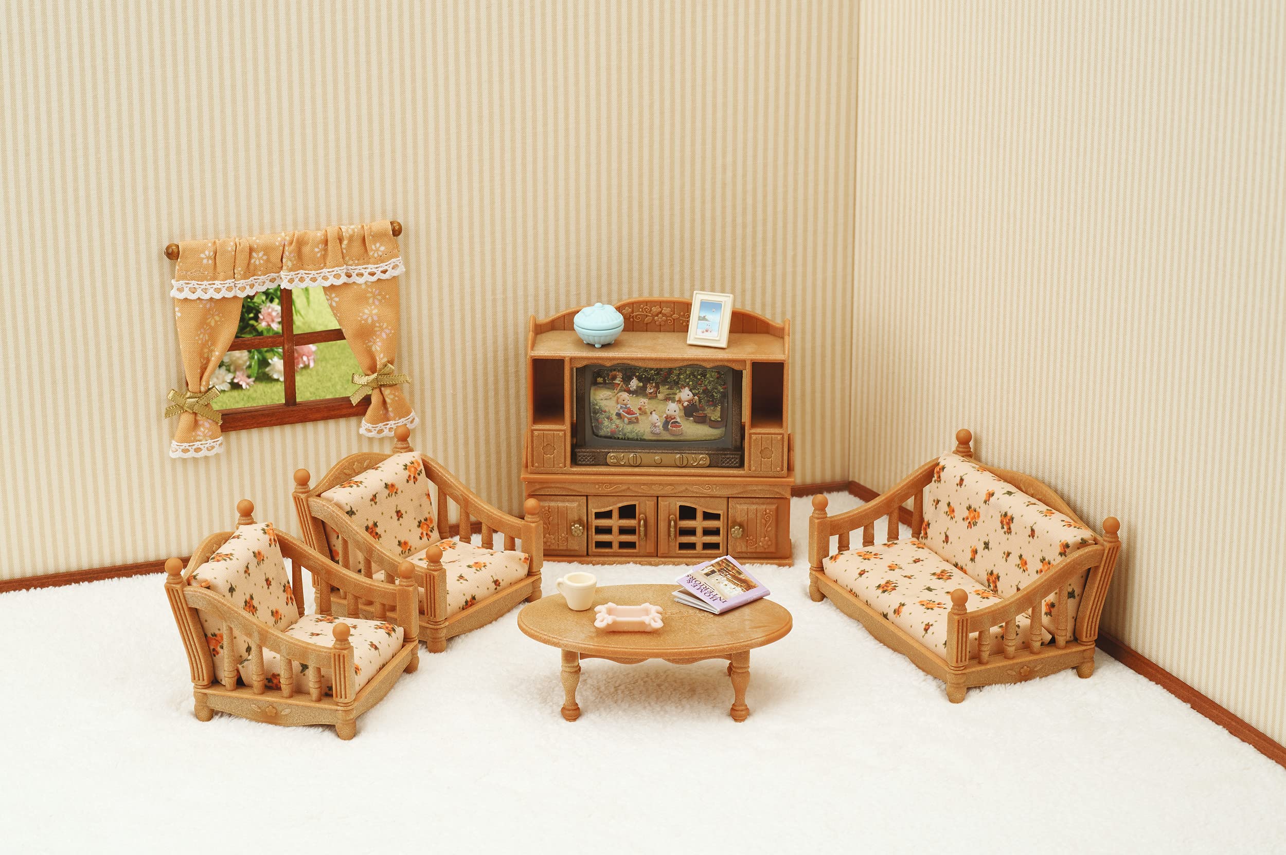 sylvanian-families-5339-landhaus-wohnzimmer-puppenhaus-m-bel image 5