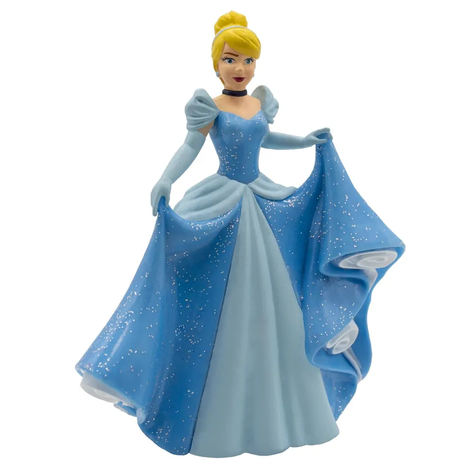 bullyland-12501-disney-princess-cinderella-spielfigur-10-cm-blau image 1