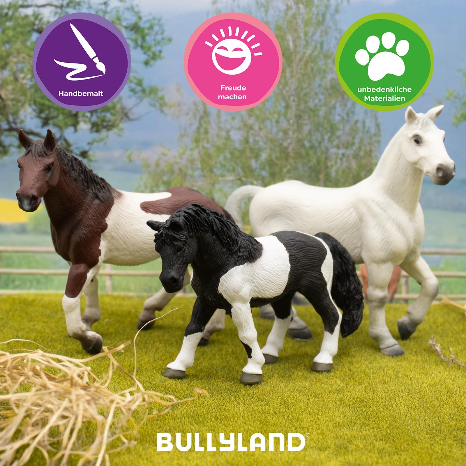 bullyland-paddock-62676-lewitzer-stute-ponyfigur-12-8-cm image 5