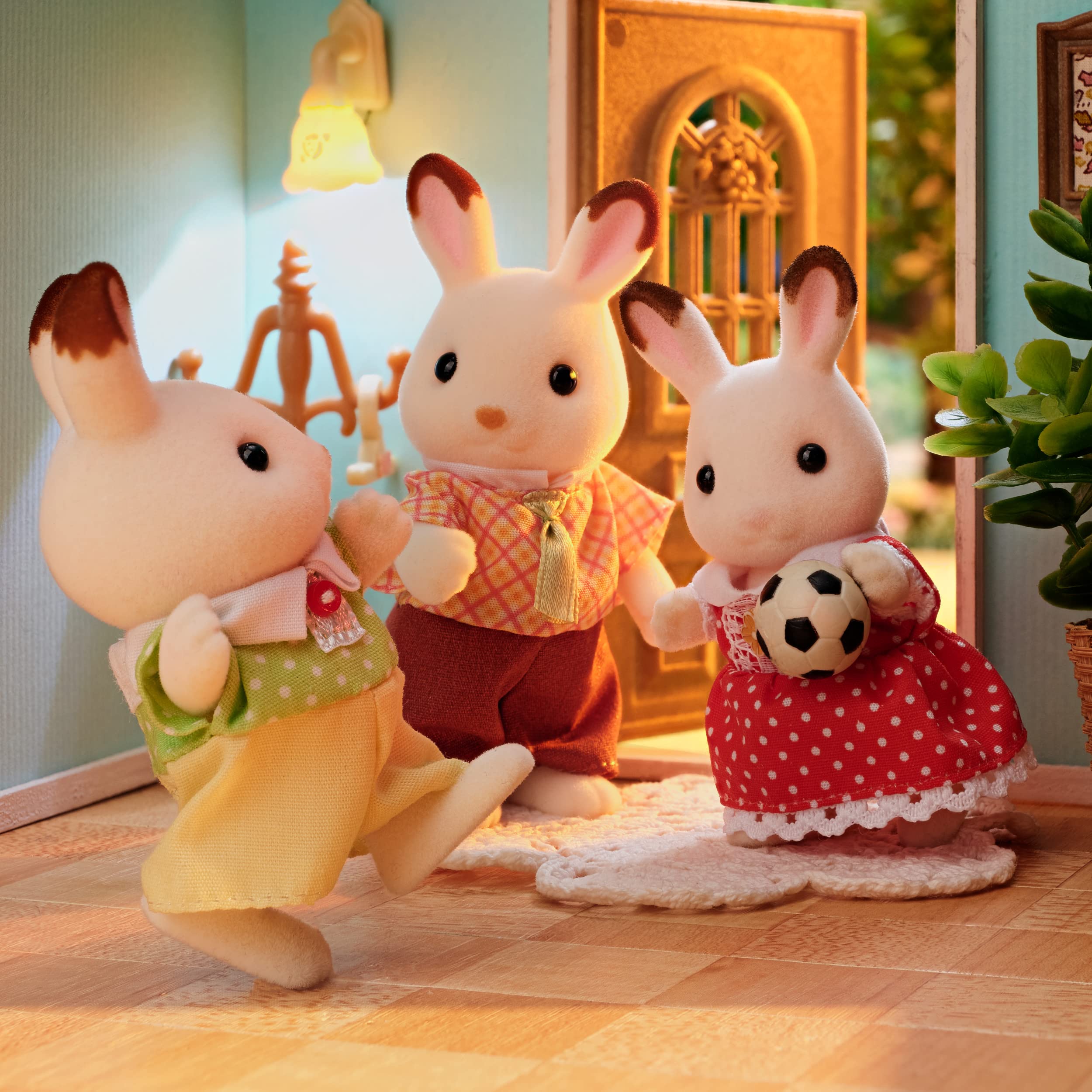 sylvanian-families-village-l5655-schokoladenhasen-familie-4-figuren image 4