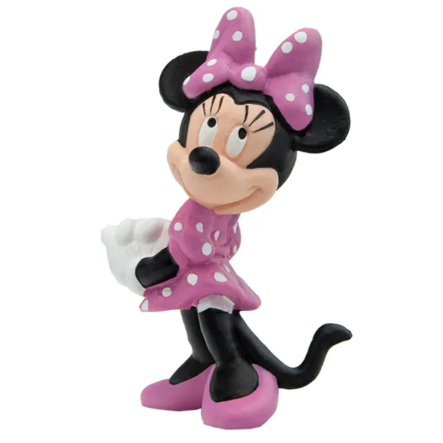 bullyland-disney-15349-minnie-mouse-spielfigur-6-9-cm-schwarz-wei image 1