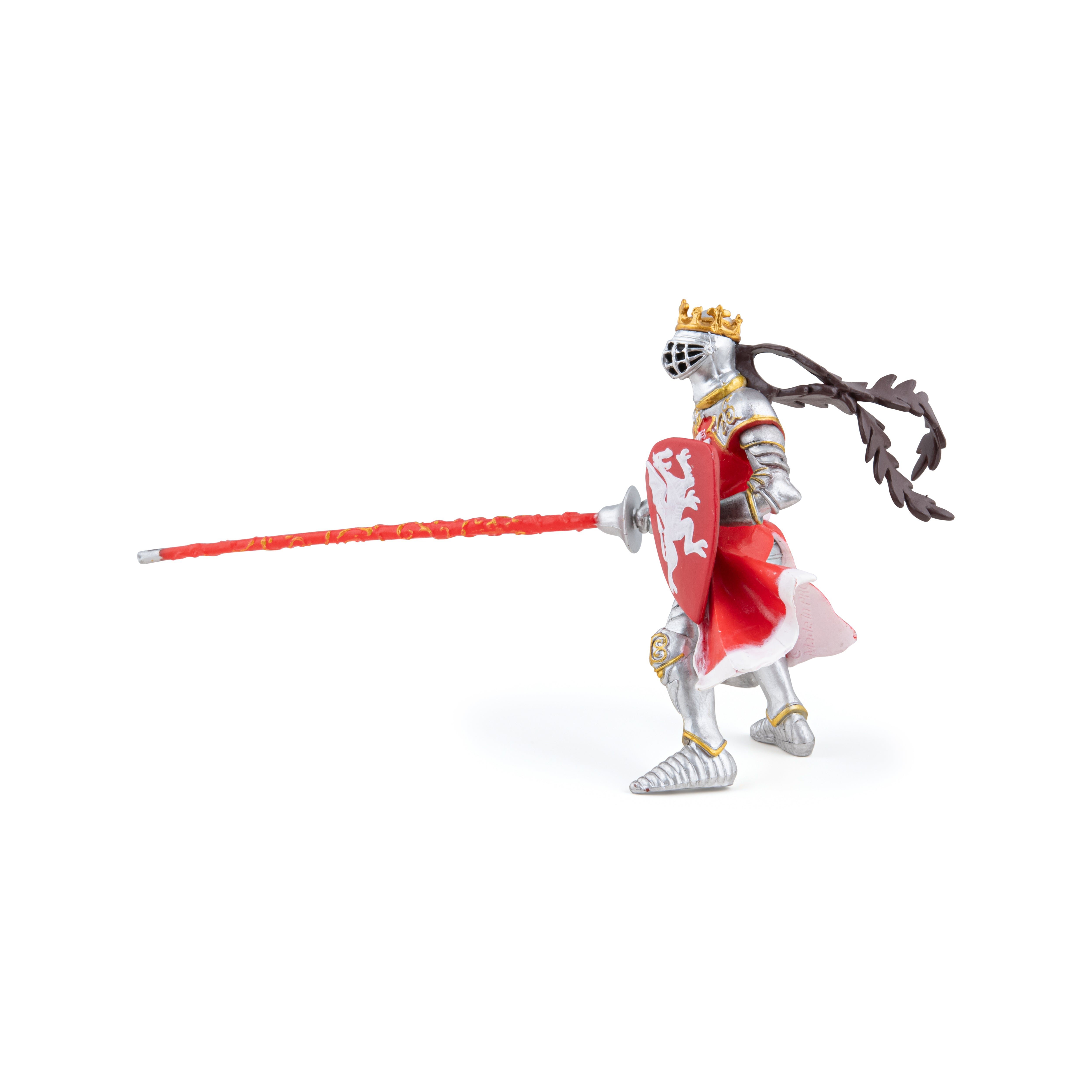 papo-medieval-roter-drachenk-nig-figur-reiter-mit-pferd image 6