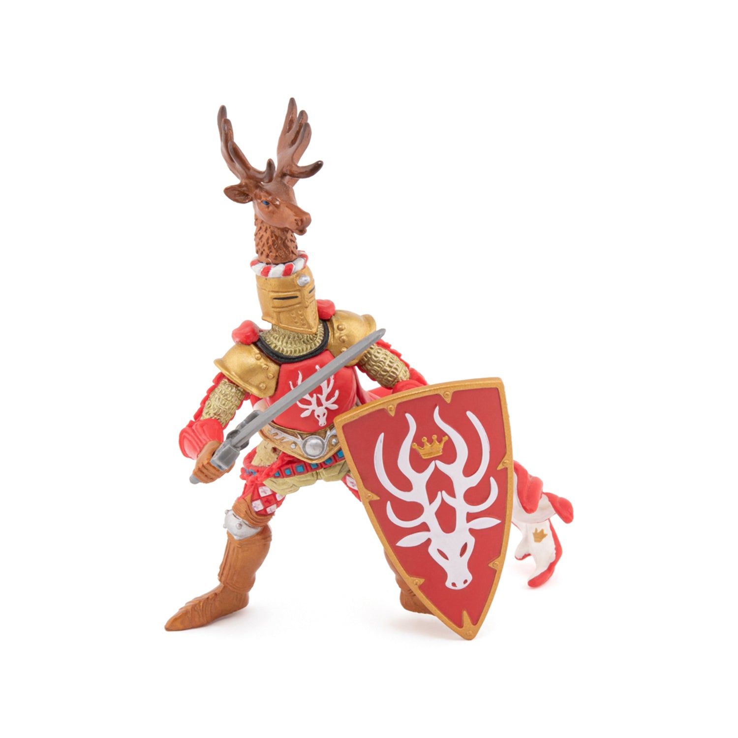 papo-medieval-master-of-arms-ritterfigur-mit-hirschwappen image 3