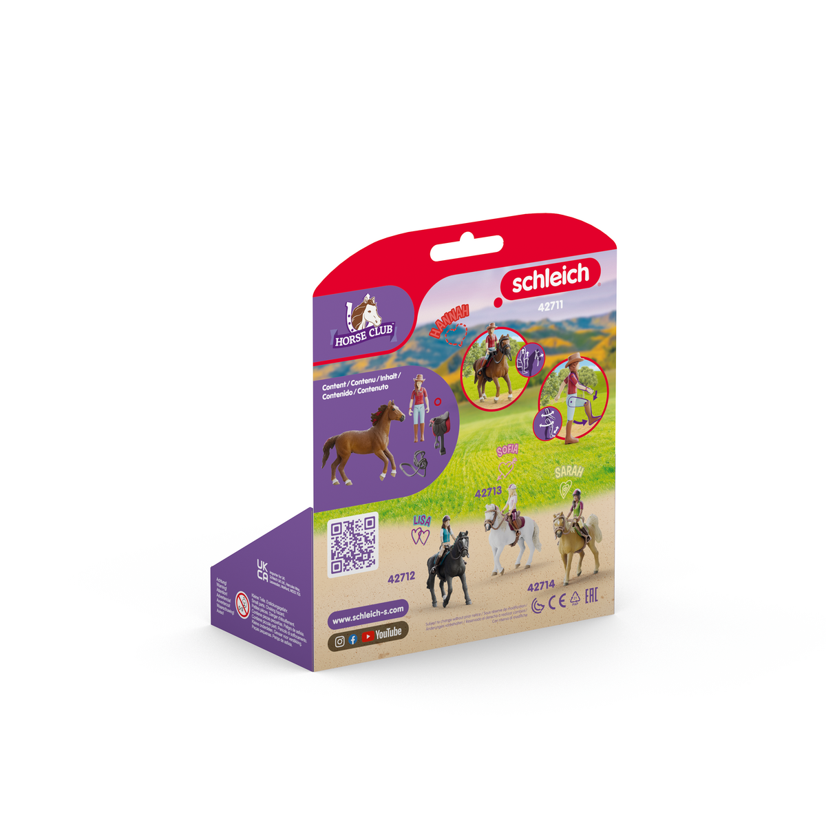schleich-horse-club-42711-hannah-cayenne-pferd-reiterin image 4