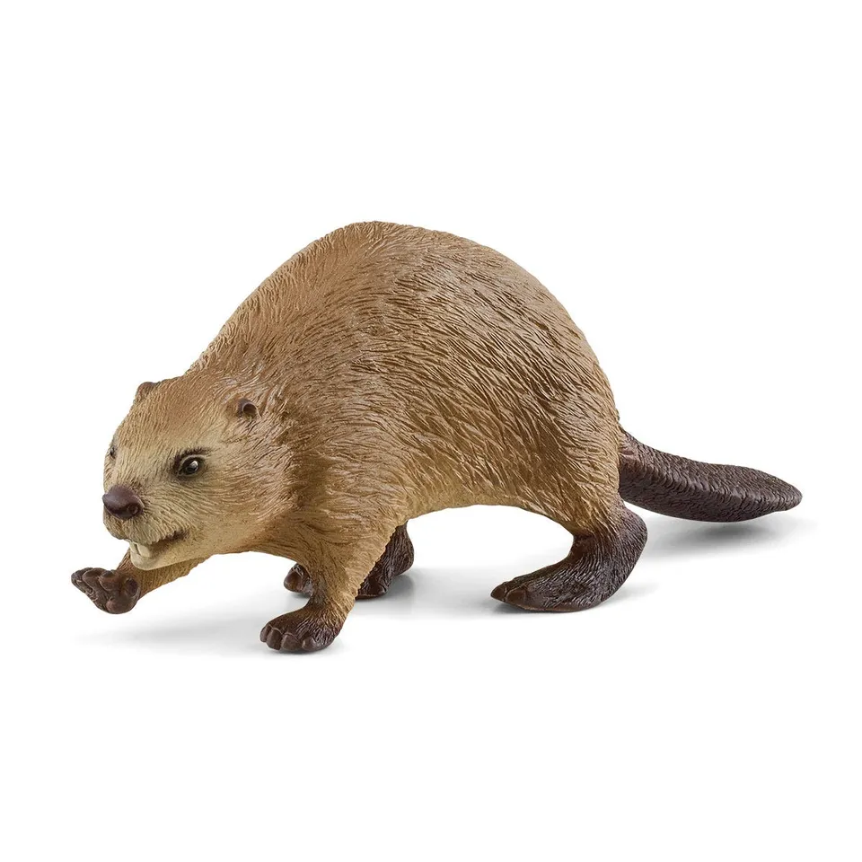 schleich-wild-life-biber-14855-tierfigur-waldtier image 1