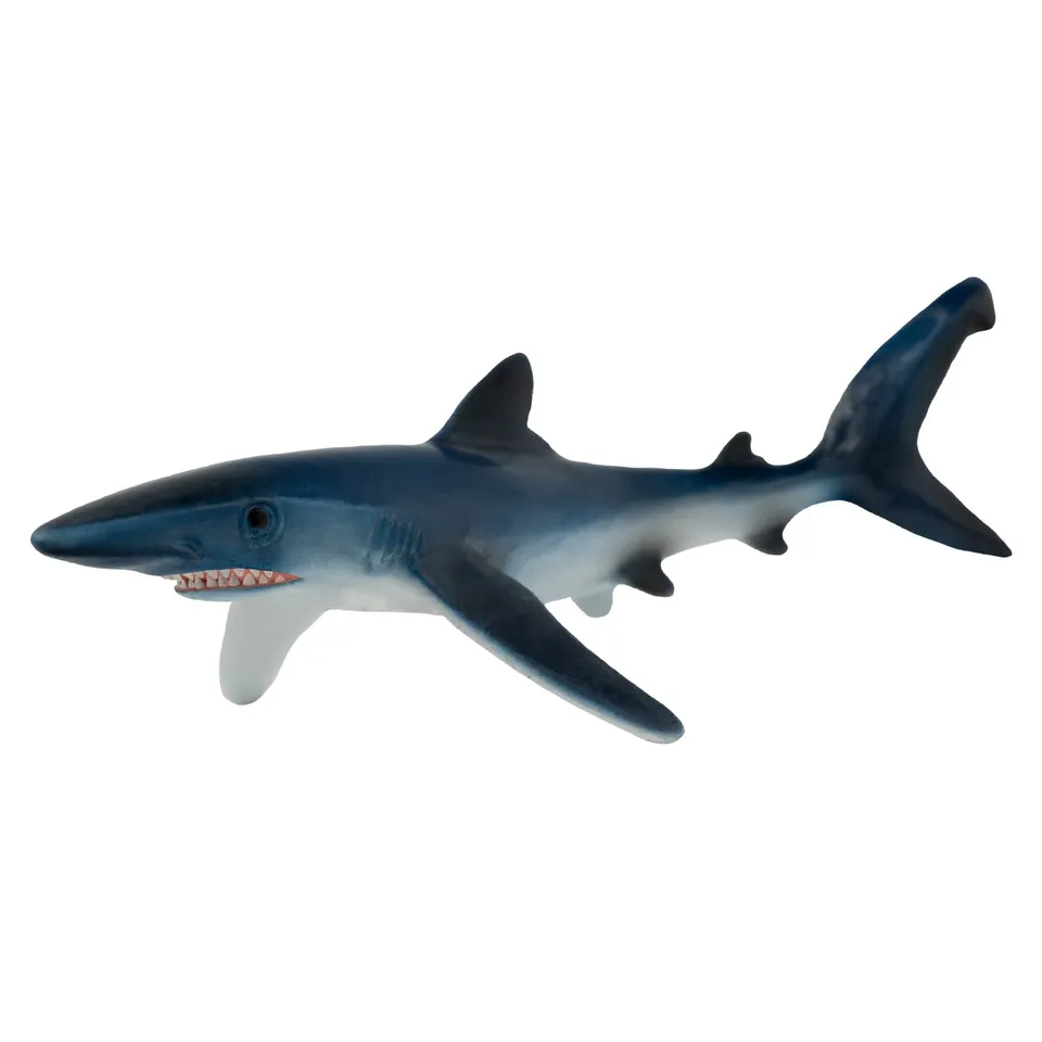 bullyland-marine-world-blauhai-67411-haifisch-figur-18-5-cm image 1