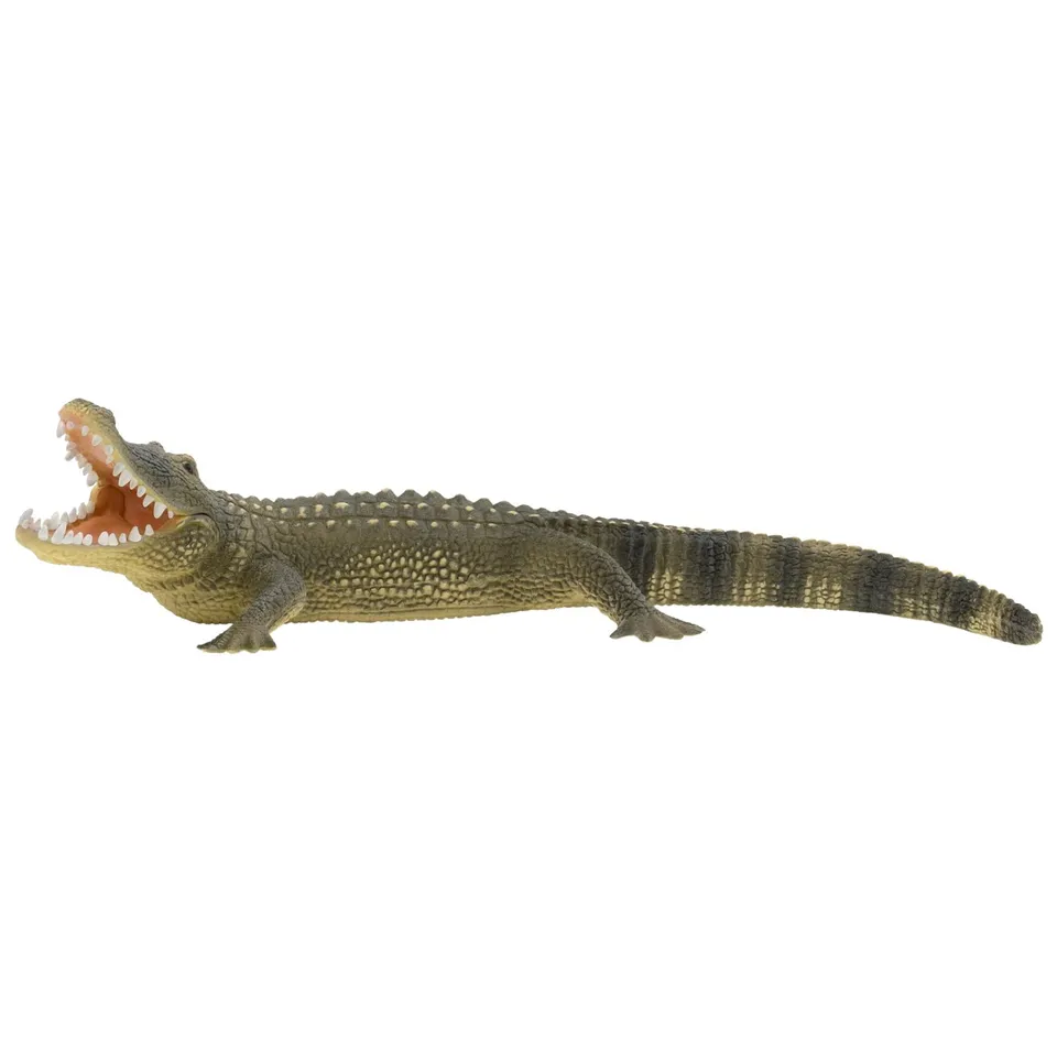 bullyland-safari-alligator-tierfigur-19-cm-pvc-frei image 1