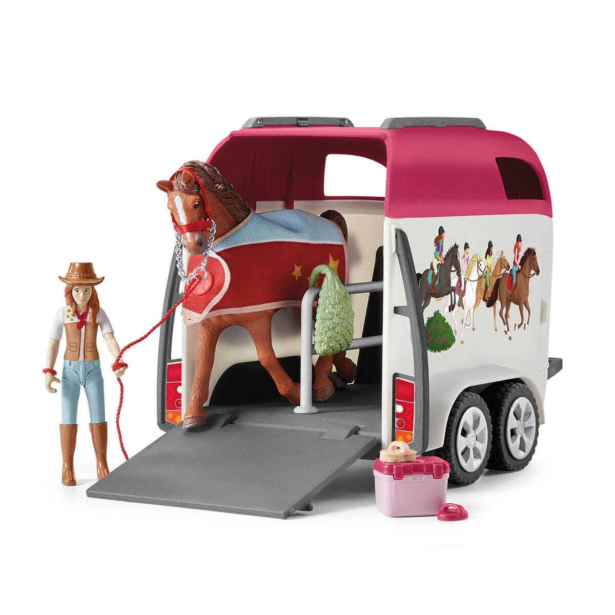 schleich-horse-club-abenteuer-auto-pferdeanh-nger-spielset-42535 image 5