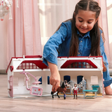 schleich-horse-club-pferdeklinik-spielset-mit-andalusier-hengst image 2