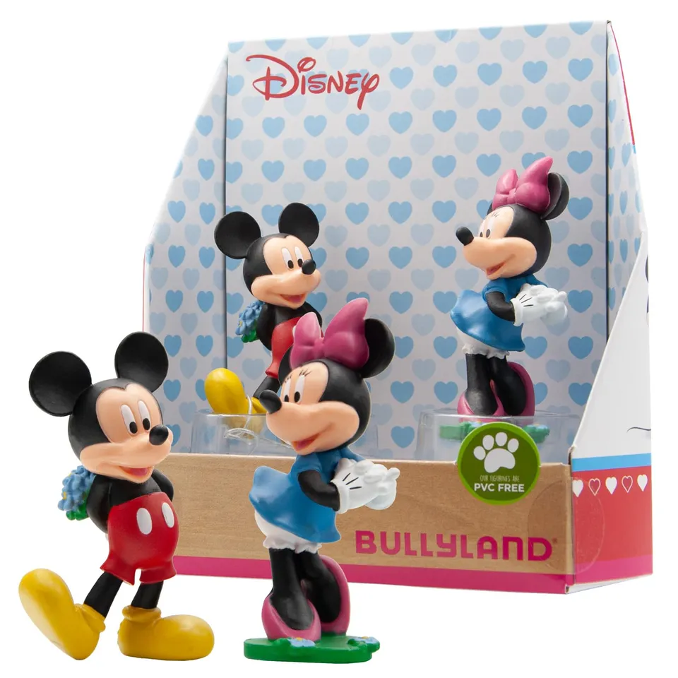 bullyland-disney-15077-micky-minnie-valentinstags-geschenkbox image 1