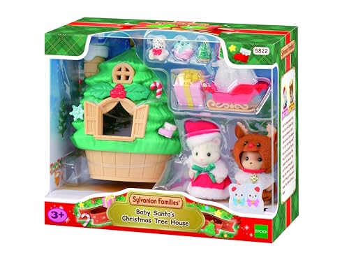 sylvanian-families-baby-santas-weihnachtshaus-5822-spielset image 8