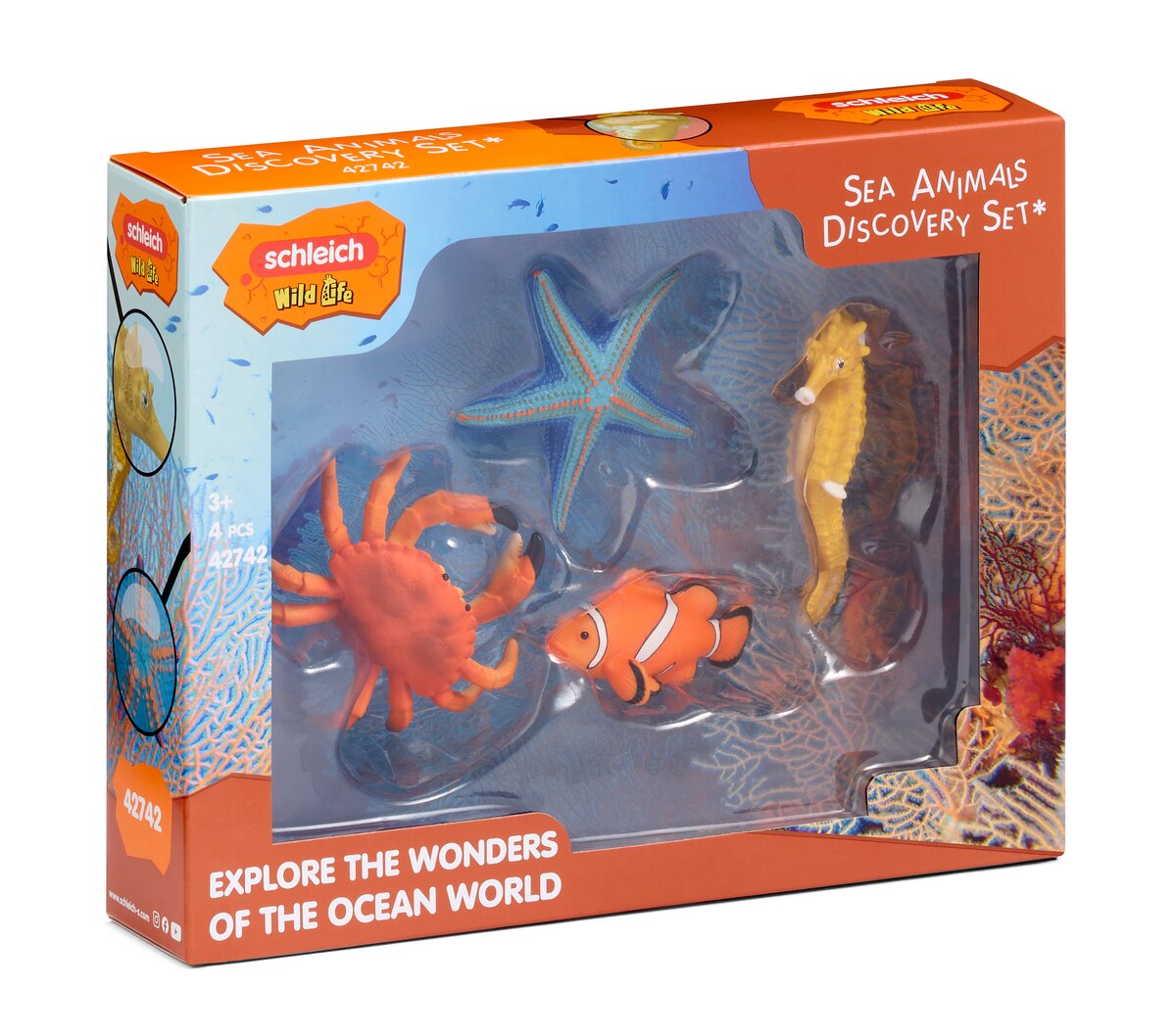 schleich-wild-life-meerestiere-entdecker-set-42742-figuren image 3