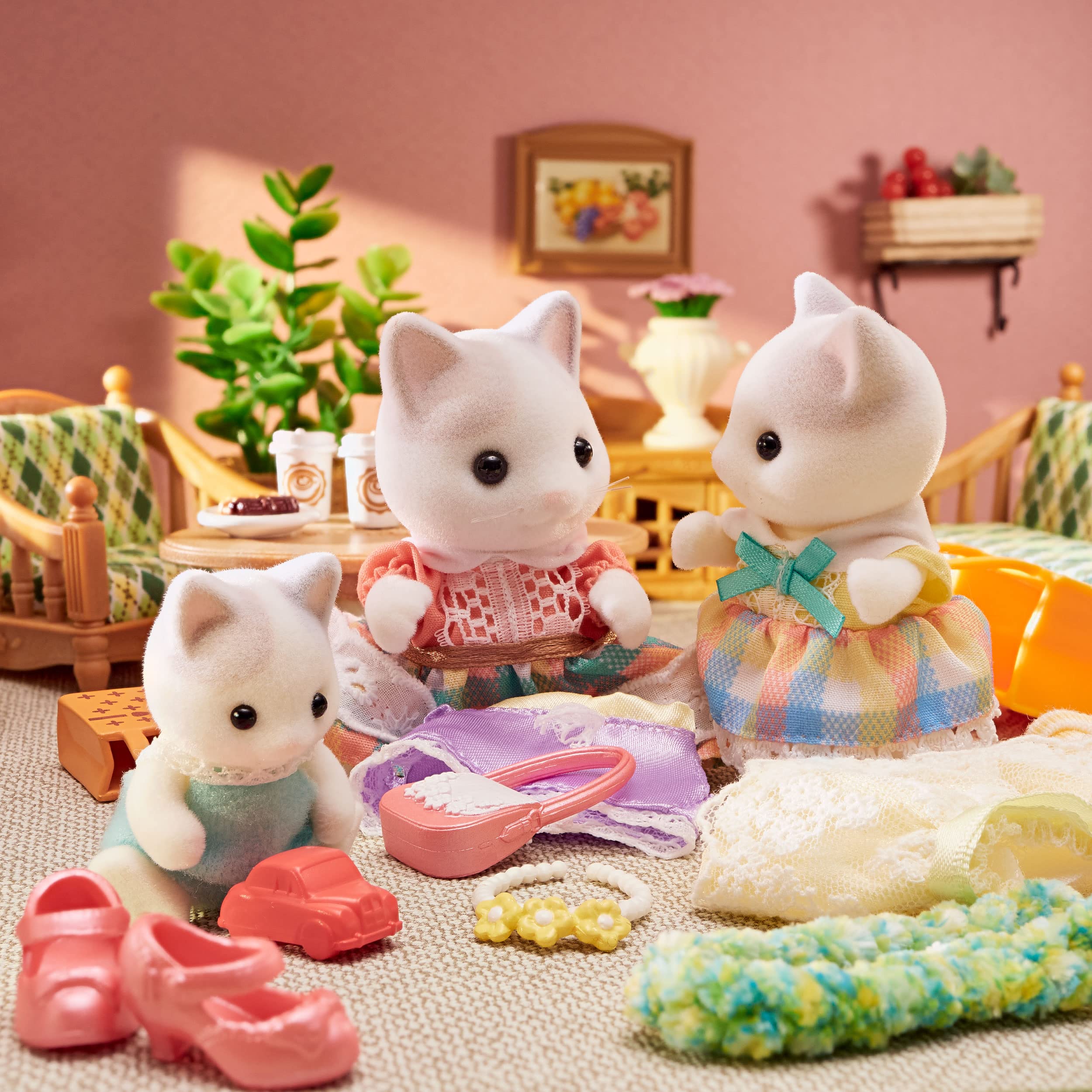 sylvanian-families-5738-milchkatzen-familie-figuren-mit-zubeh-r image 5