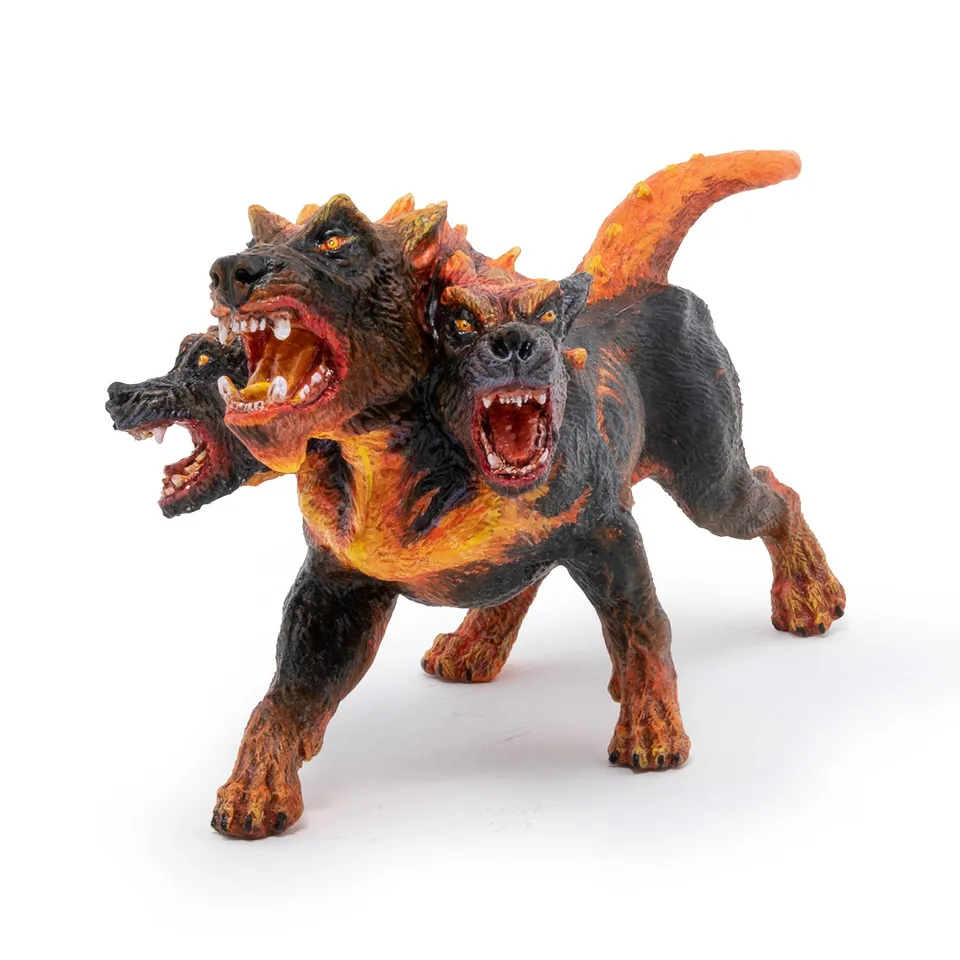 papo-fantasy-feuer-cerberus-figur-dreik-pfig image 1