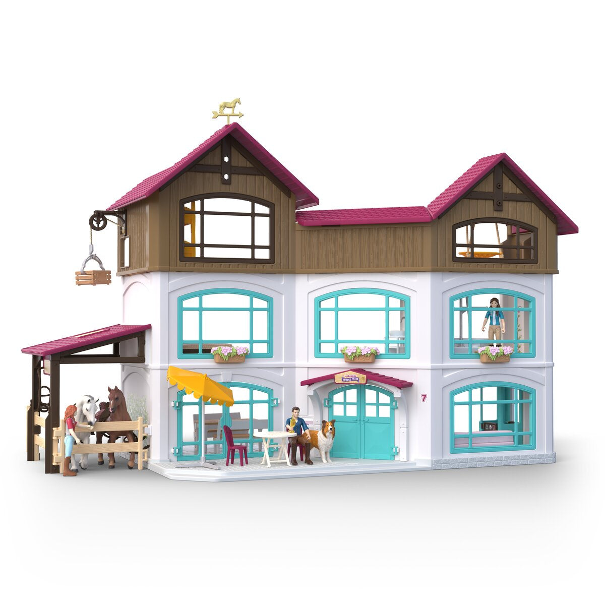 schleich-horse-club-lakeside-villa-mit-paddock-spielset image 8