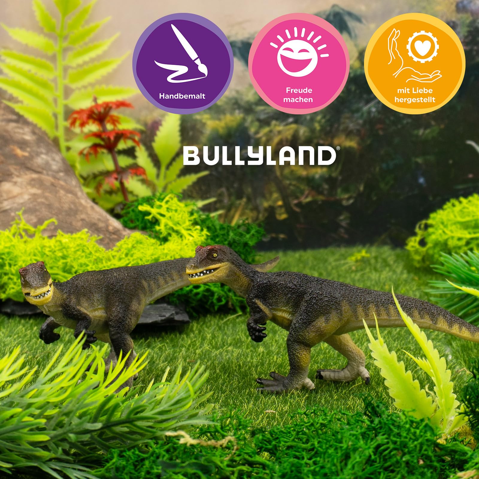bullyland-dinopark-allosaurus-61313-spielfigur-10-2-cm image 2