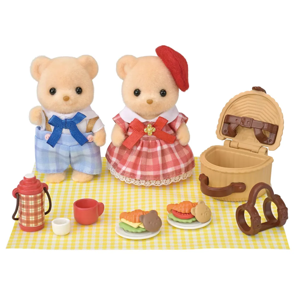 sylvanian-families-5852-biscuit-b-ren-picknick-spielset image 1