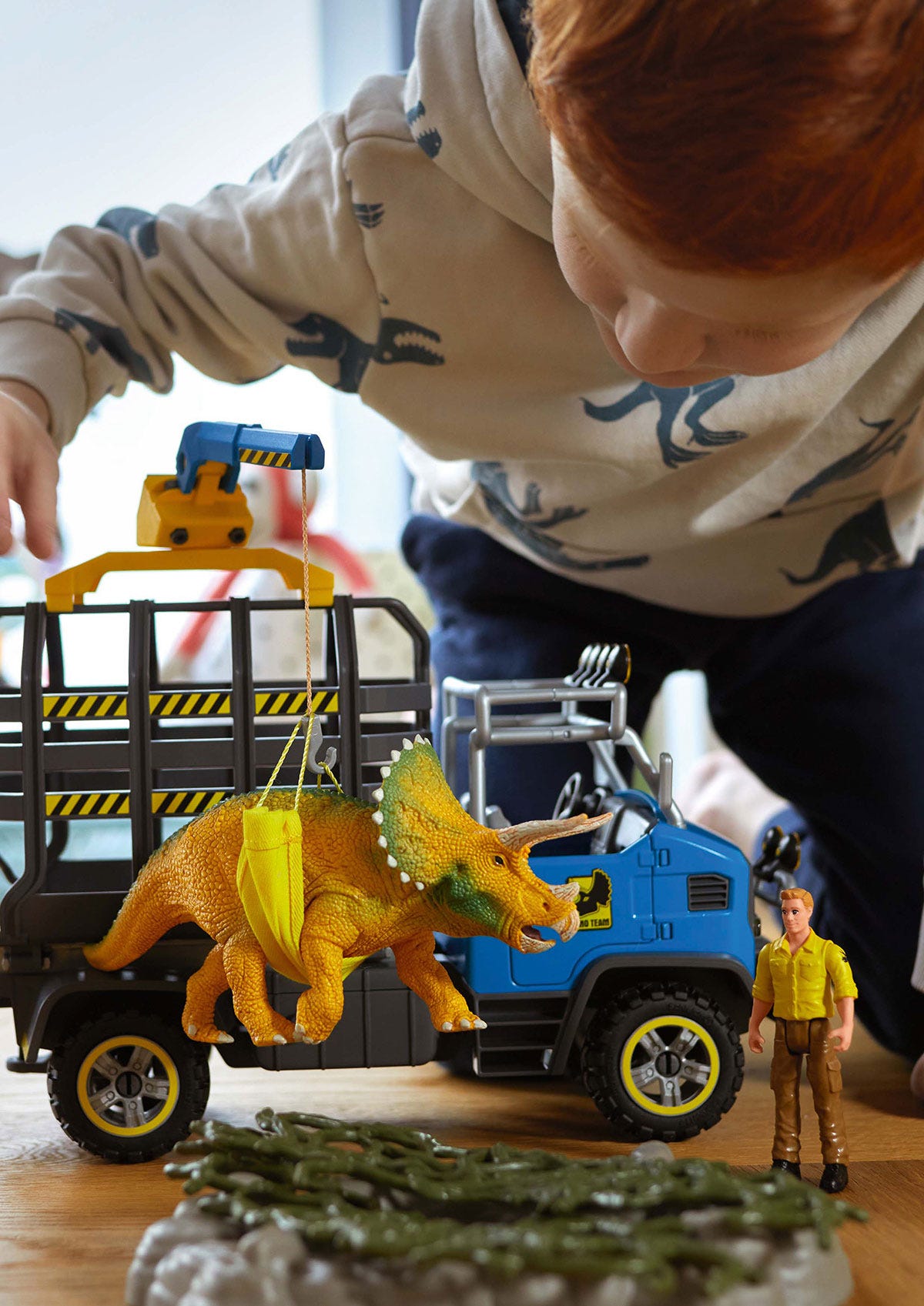schleich-dinosaurs-dinosaurier-truck-mission-42565-spielset image 3