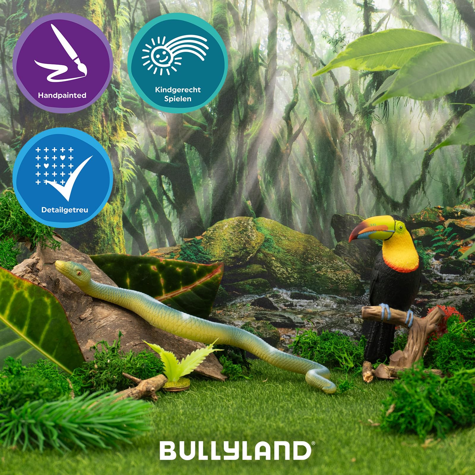 bullyland-crawlers-boa-tierfigur-68482-14-7-cm-pvc-frei image 5