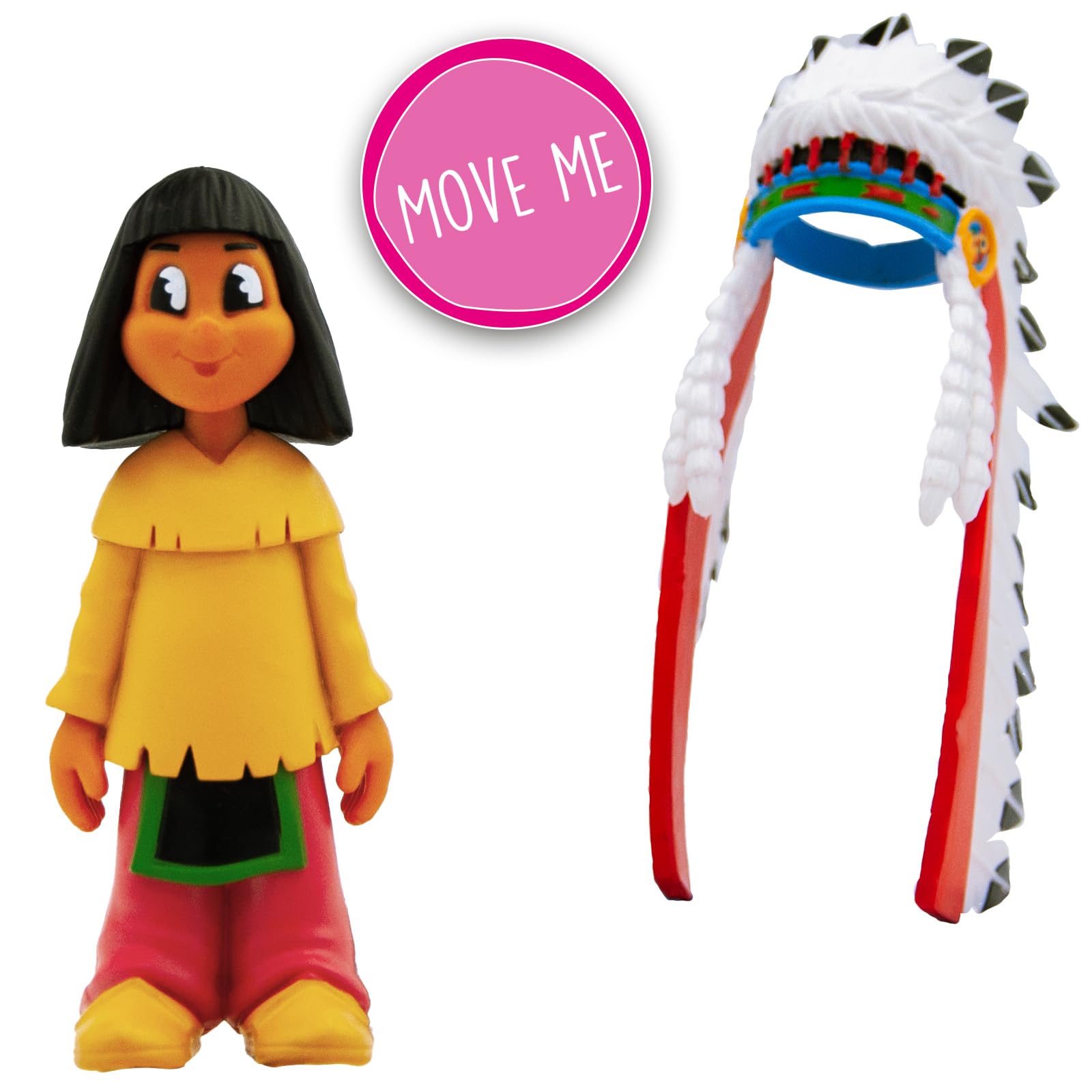 bullyland-yakari-43364-spielfigur-11-2-cm-mit-federschmuck image 3