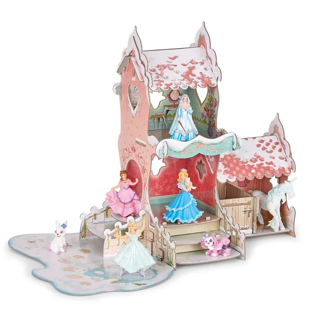 papo-enchanted-world-box-set-schloss-schnee-spielset image 1